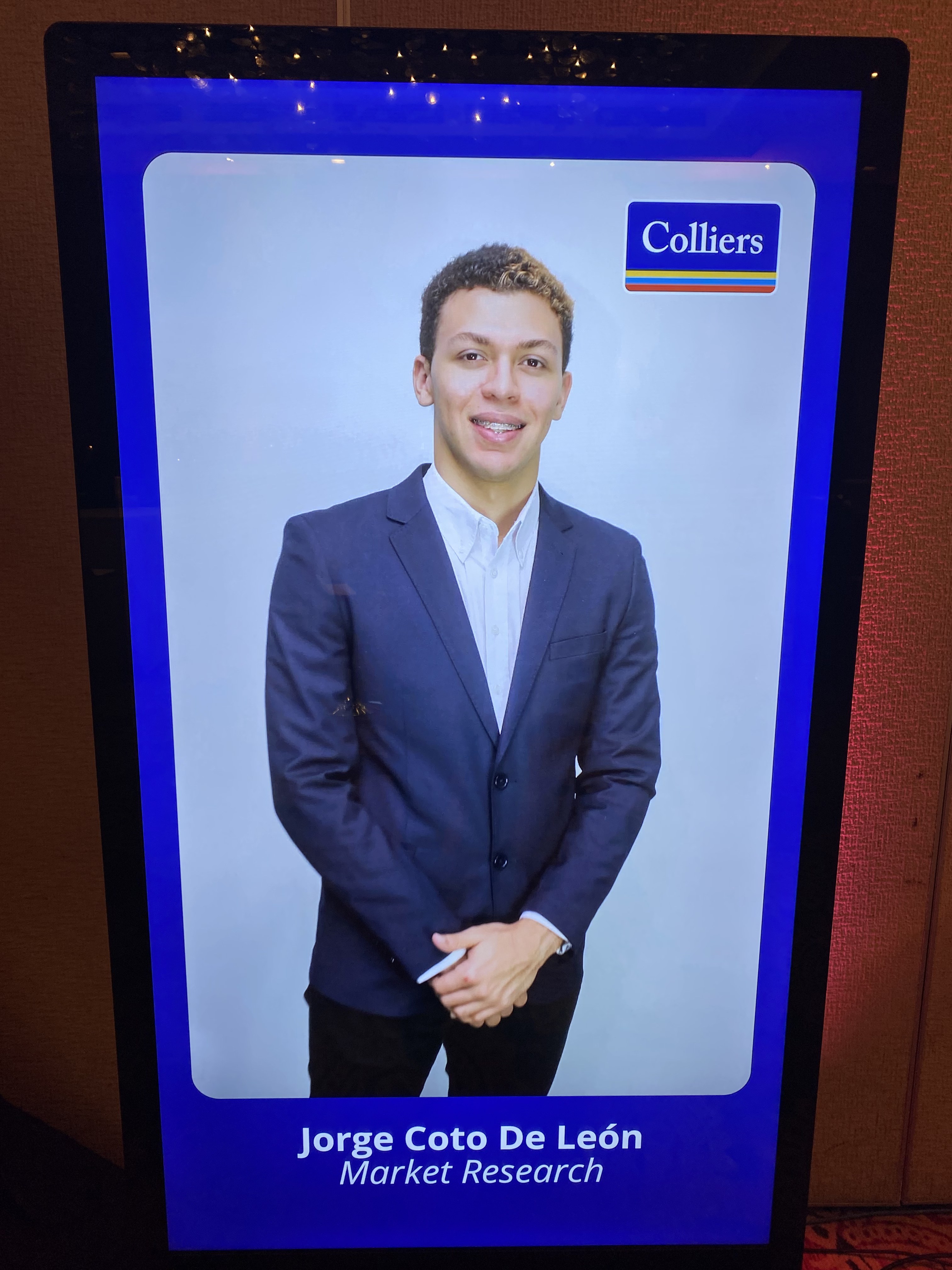 Retrato oficial de Jorge Coto de León como Market Research en Colliers